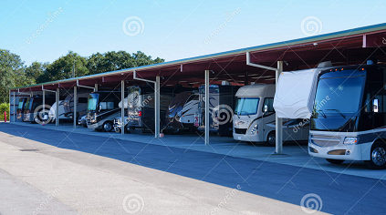 covered garage