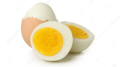 hard-boiled egg