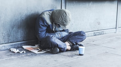 homeless