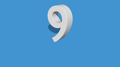 nine
